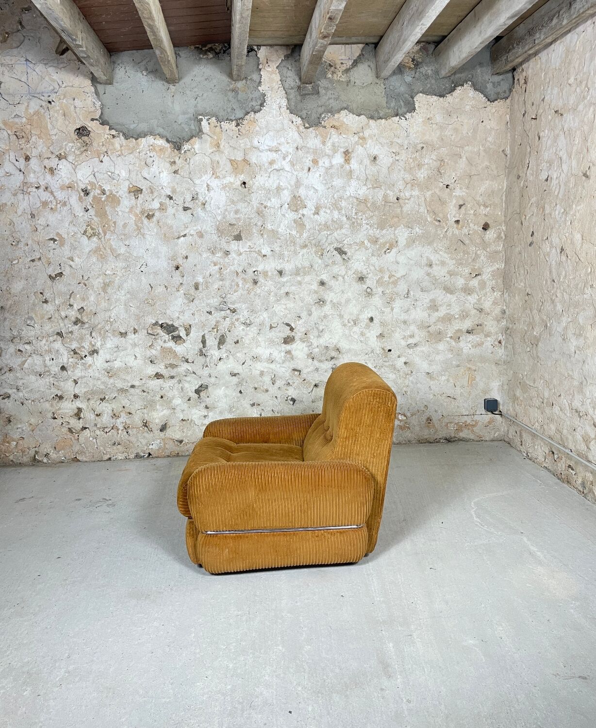 Pair of seventies armchairs