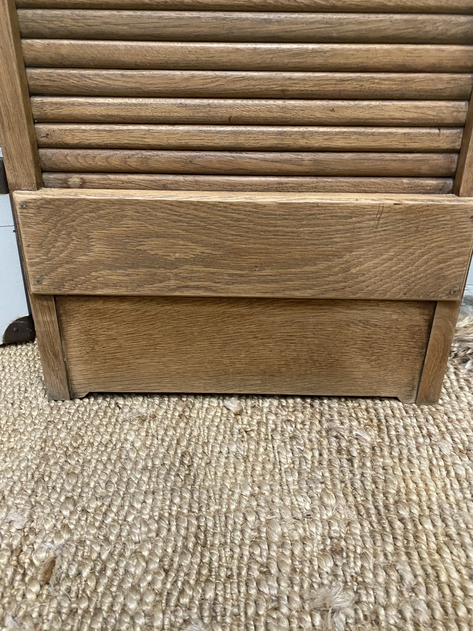 oak curtain furniture / filing cabinet