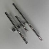 Tede Light wall lamp with 3 chrome cylinders, 1970s