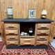 Old oak workshop furniture