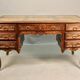 Double-sided desk with drawers