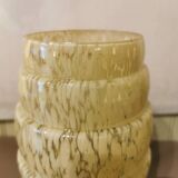 Clichy glass art deco vase