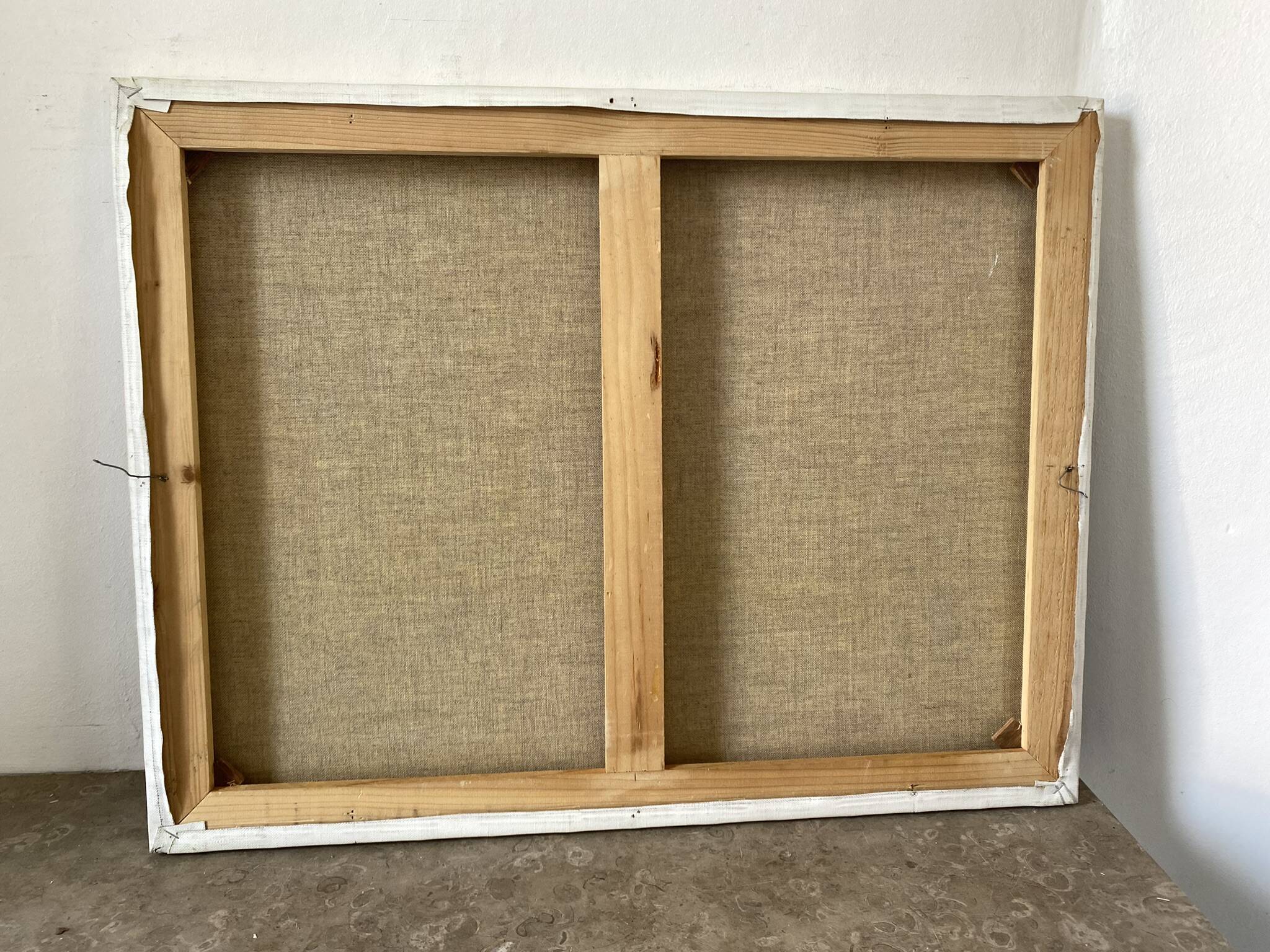 Green landscape signed in 1998