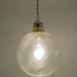Bubble glass pendant light