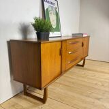 Vintage teak sideboard – Mid-century modern 1960s credenza