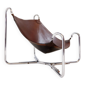 Fauteuil lounge 'Baffo' par Didone & Pareschi pour Busnelli, Italie