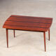 Table extensible scandinave en palissandre