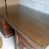 Solid wood notary desk and swivel American chair