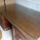Solid wood notary desk and swivel American chair