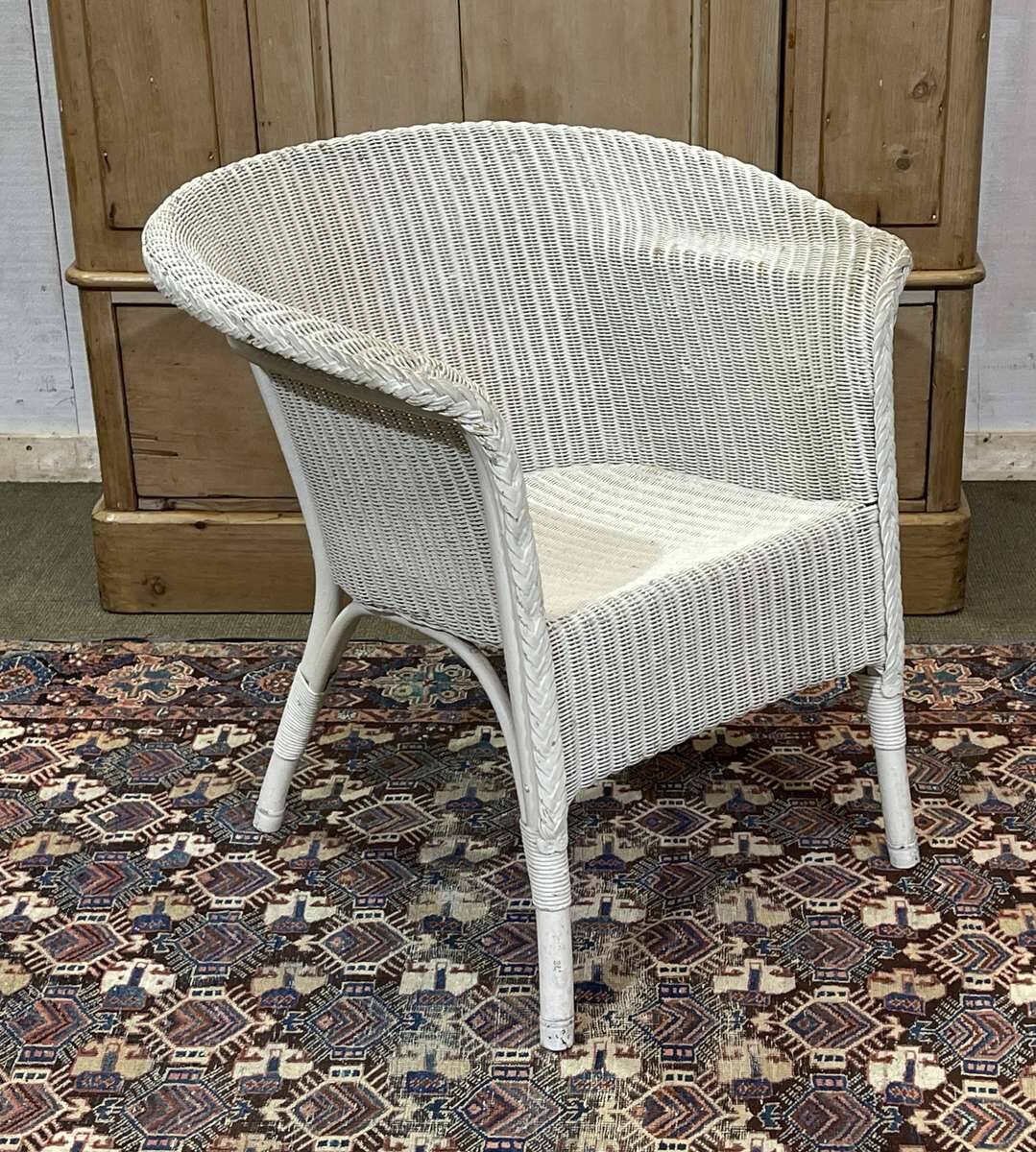 1930s lloyd loom armchair