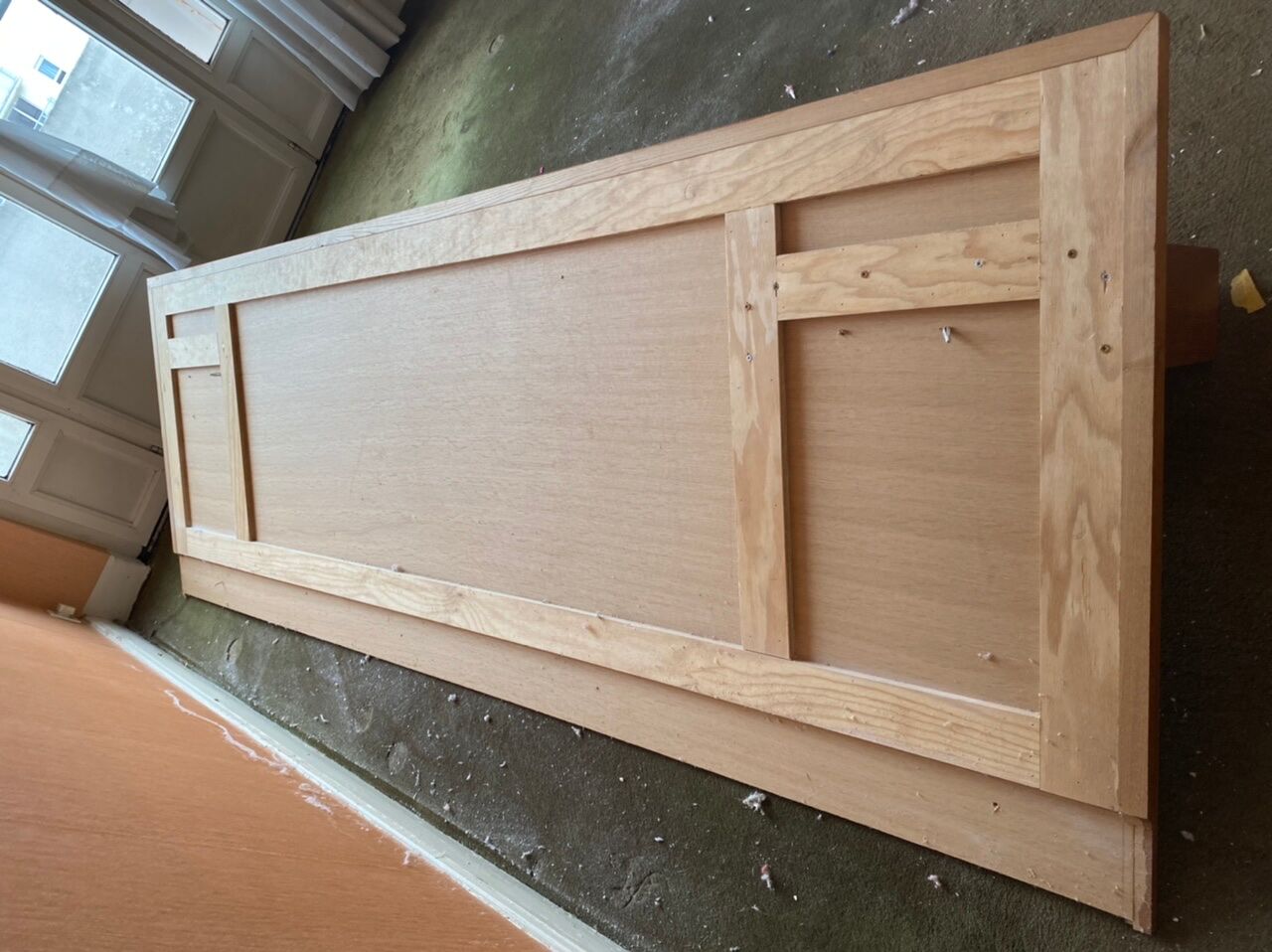 Scandinavian headboard