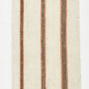 Tapis Kilim marron et beige 2x8, 71x260 cm