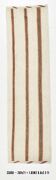 2x8 Brown & Beige Kilim Runner Rug, 71x260Cm