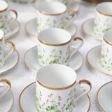 Hackefors "Linnea Borealis" 43-piece Swedish coffee service for 13 people, 1970s