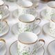 Hackefors "Linnea Borealis" 43-piece Swedish coffee service for 13 people, 1970s