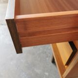 Vintage enfilade, walnut veneer 1970