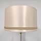 Mid-Century frosted glass floor lamp brass Richard Essig 1960s