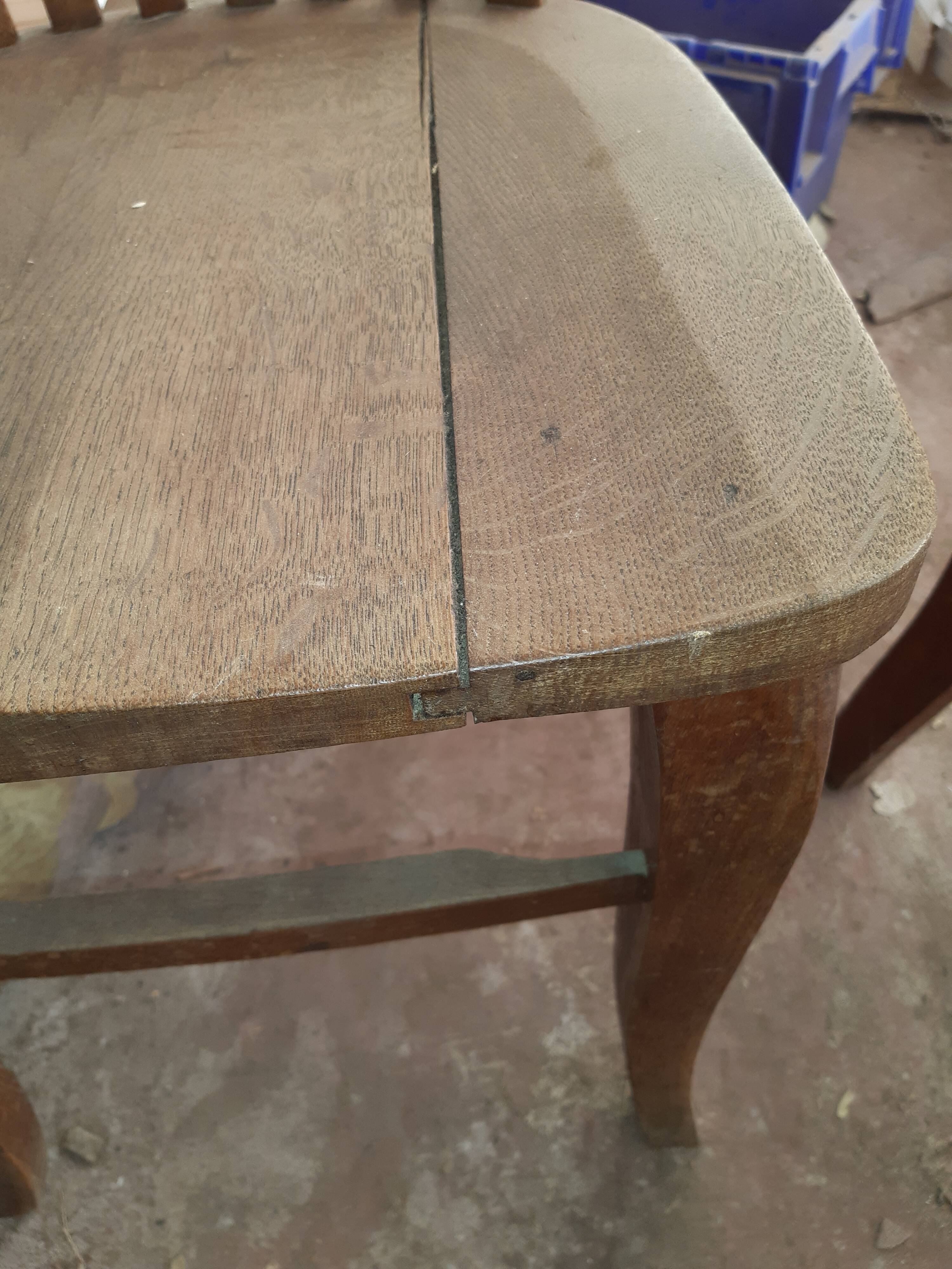 Lot of 3 bistro chairs