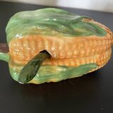Corn cob slip gravy boat