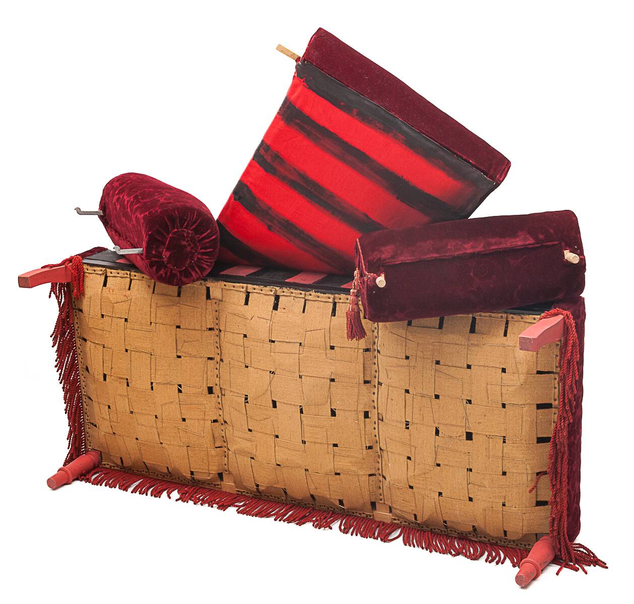 Alsatian Red Sofa