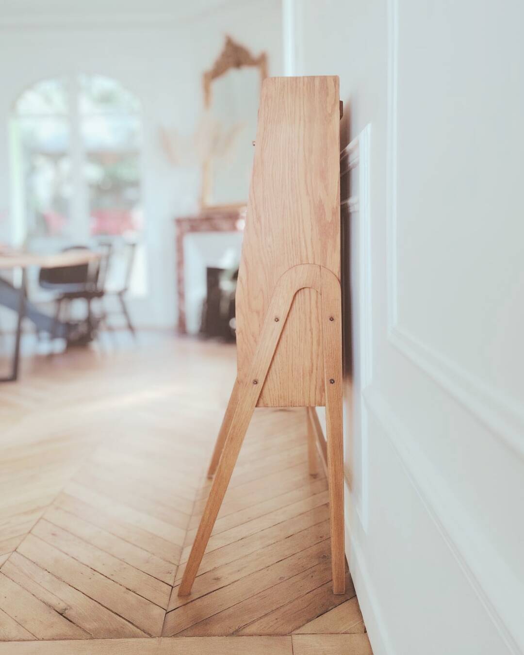 Renovated vintage Scandinavian secretary, 1950s-60s.