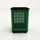 Green paper bin by Neolt, 1980