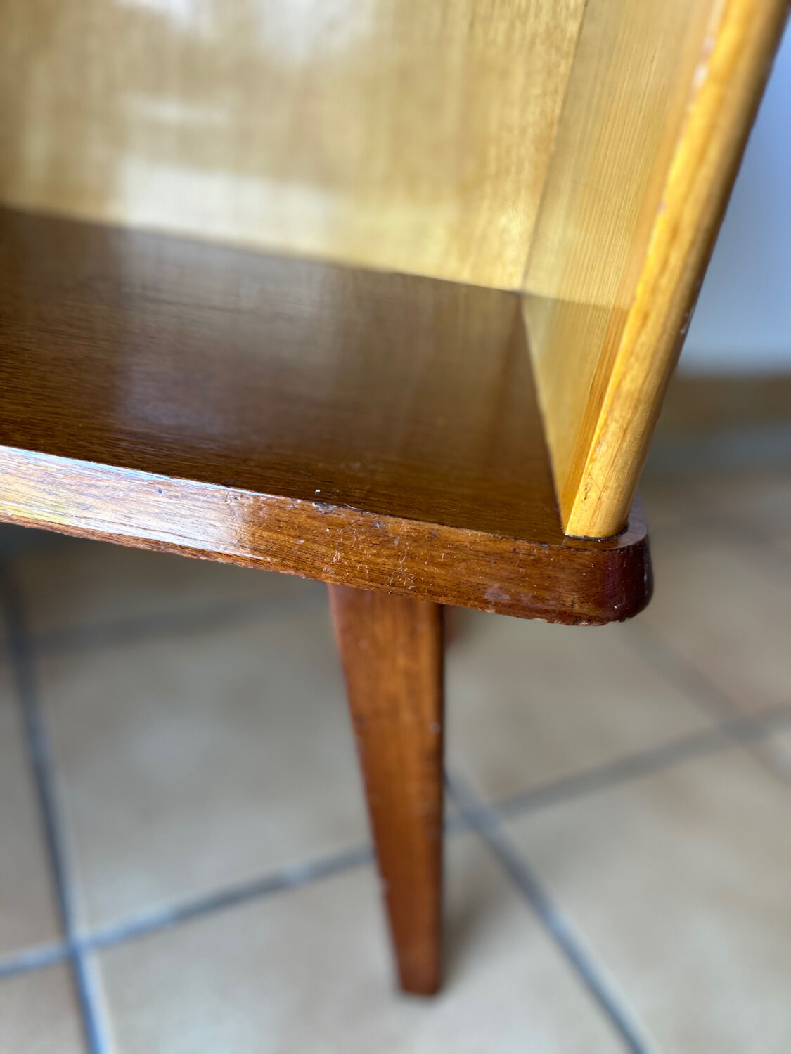 Vintage bedside tables