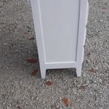 Chest of drawers 4 drawers feet compass white