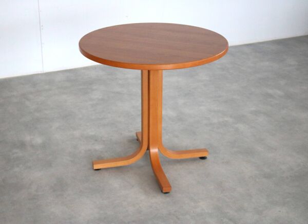 Table de salle à manger ronde vintage   table   table de bistrot   années 1970