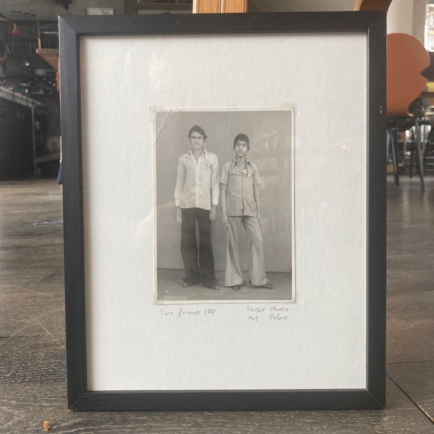 Original Indian studio photo