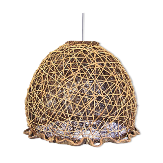 Africa stle rattan hanging lamp