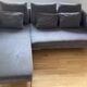 Bo concept istra gray sofa matera fabric excellent condition