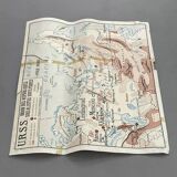 Old school geographical map, Rossignol edition