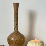 Pyrite stoneware vase.