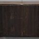 Military commode in solid oak and brass circa 1880