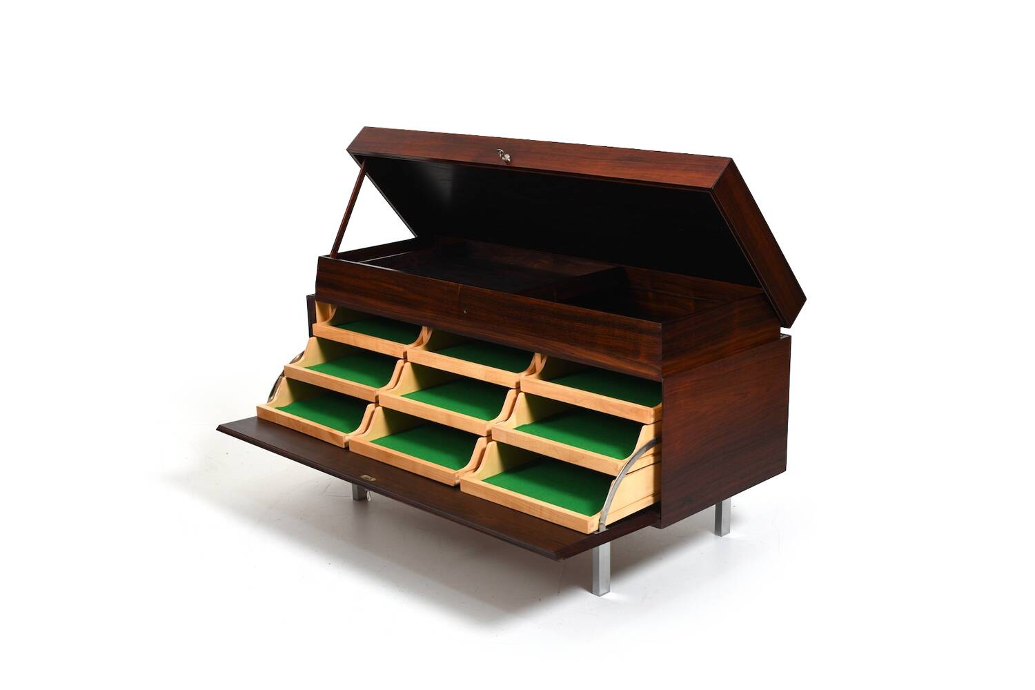 Rare Sideboard by John Mortensen for Helge Sibast 1961