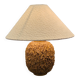 Table lamp from the Chamotte / Hedgehog series, Gunnar Nylund. Height approx. 31 cm, Swedish modern style.