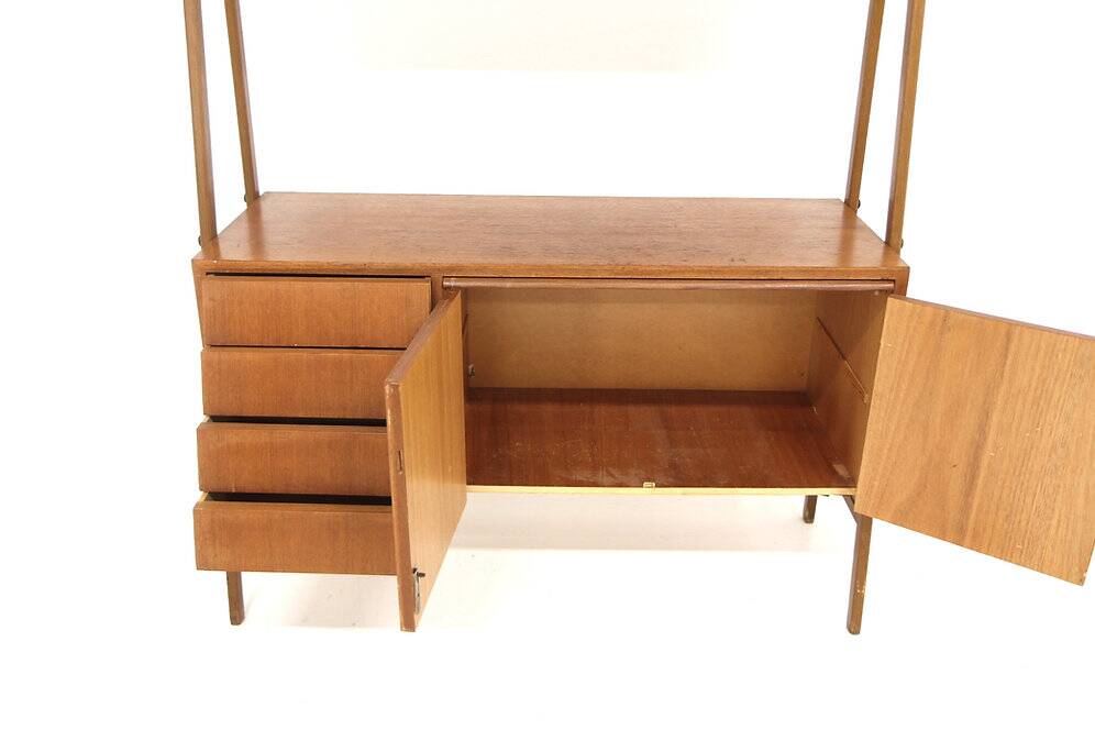 Secrétaire scandinave en teck, Suède, 1960