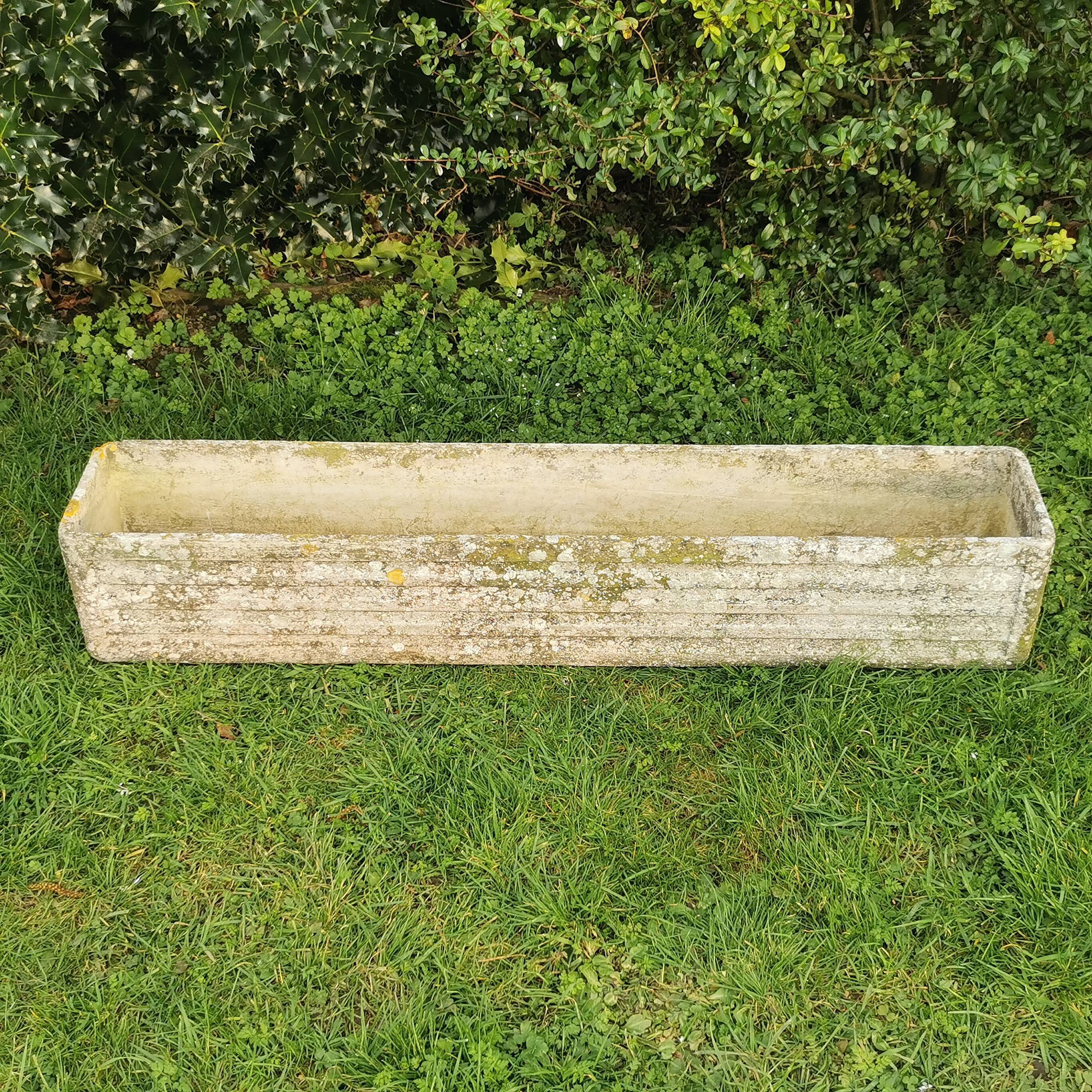 Jardinière vintage rectangulaire