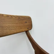 Set of 4 vintage Danish dining chairs by Hovmand Olsen for Mogens Kold, 1960s