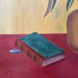 Tableau nature morte au bouquet de fleurs
