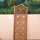 Rattan screen 1960 by Bonacina (Italy)