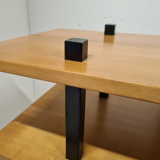 Modernist beech and Wenge sideboard, Netherlands 1980s