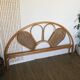 Rattan headboard and canning