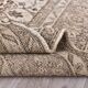 7x10 Beige & Brown Floral Vintage Rug 210x308Cm SK 240522