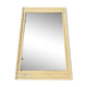 Miroir art deco bois