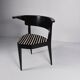 Chaise asymétrique B1 de Stefan Wewerka 1978