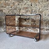 Smoked Plexiglas coffee table by Michel Dumas for Roche Bobois, 1970.