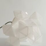 Labyrinth, Hazy, Artisan Light Sculpture with Integrated Fixture, By Republiken