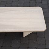 Table basse travertin.
